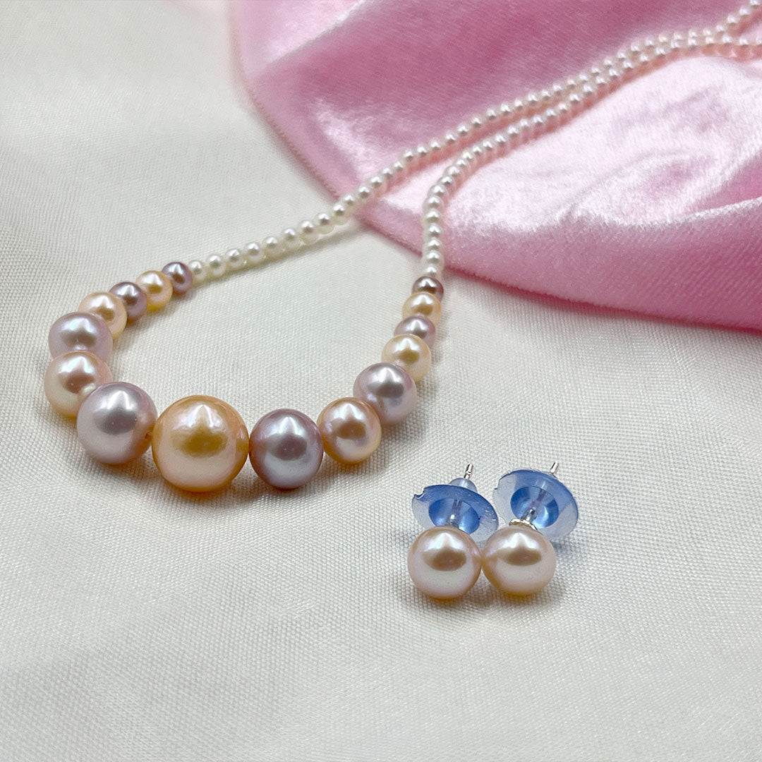 アクセサリー Bijou R.I Double FreshwaterPearlNecklace Bijou R.I Double FreshwaterPearlNecklace