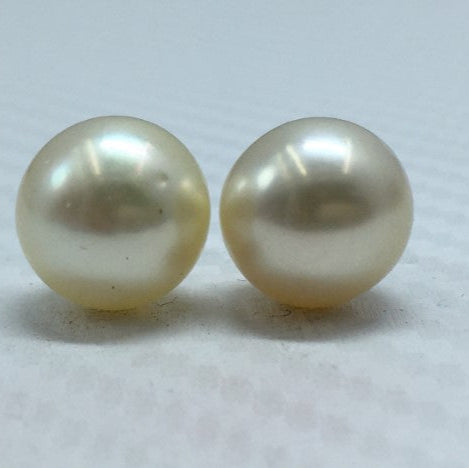 South Sea Pearl | Cream Color| Oval Shape| 11.25MM Size