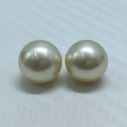 South Sea Pearl | Cream Color| Near Round Shape| 11.5MM Size