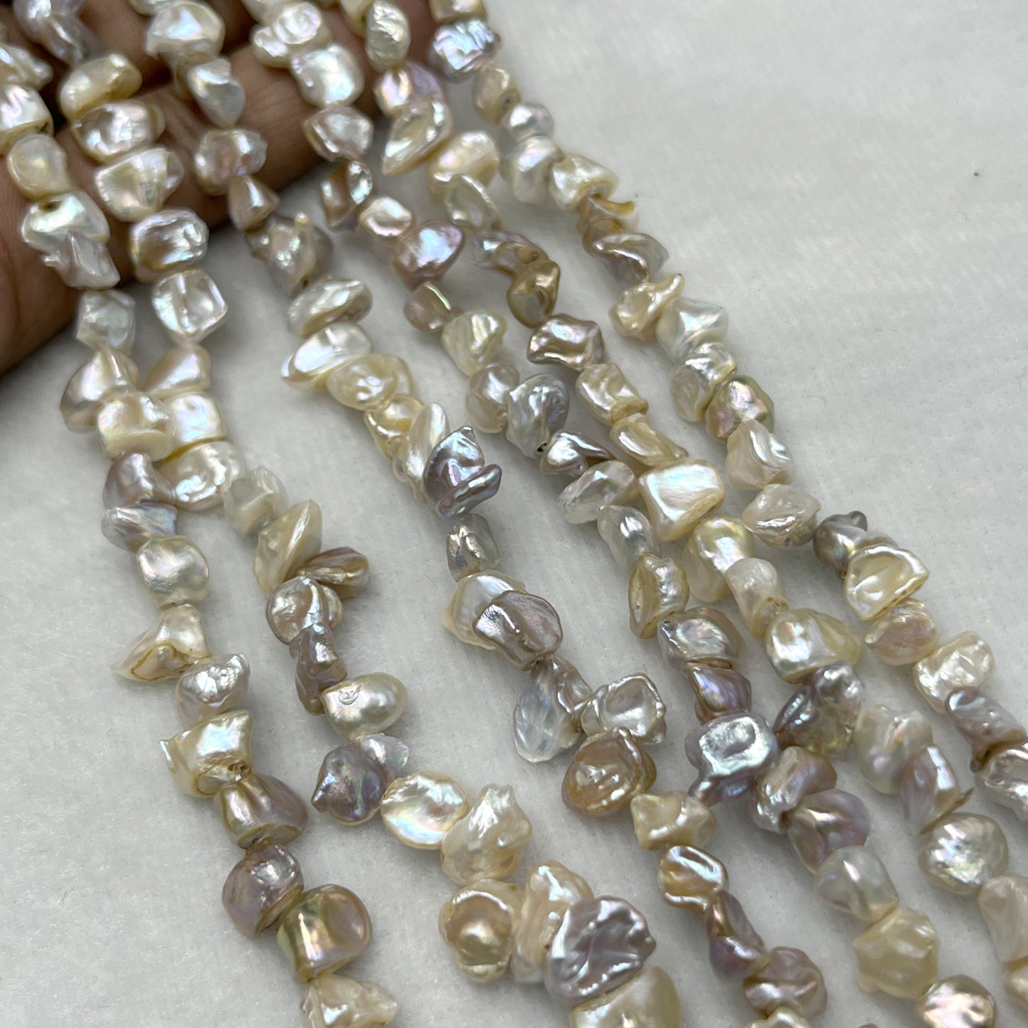 Fresh Water Pearl, Multicolor, Fancy Shape, Uneven Size