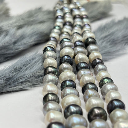 Fresh Water Pearl Multi Color, Near Round Shape, AA Luster Pearl, 8 MM Size