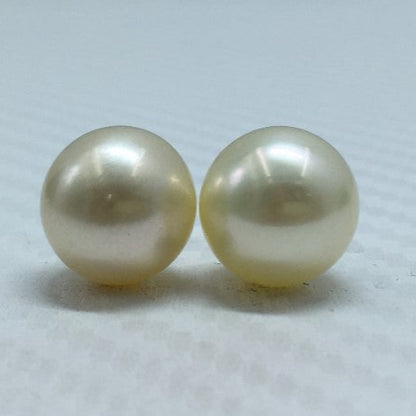 South Sea Pearl | Cream Color | Oval Shape| 11.80MM  Size