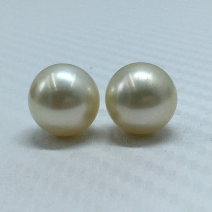 South Sea Pearl | Cream Color| Near Round Shape| 11.5MM  Size
