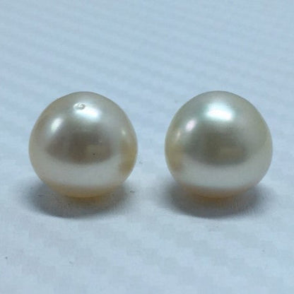 South Sea Pearl | Light Golden Color| Drop Shape| 11.25 MM (Approx.) Size