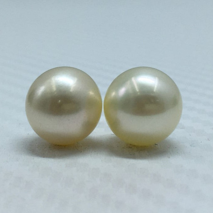 South Sea Pearl | Cream Color | Near Round Shape| 11.5MM  Size