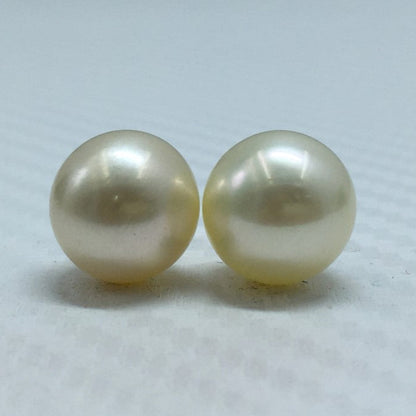 South Sea Pearl | Cream Color | Near Round Shape| 11.5MM  Size