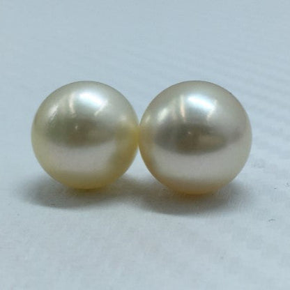South Sea Pearl | Cream Color | Near Round Shape| 12.60MM  Size
