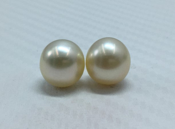 South Sea Pearl | Cream Color | Oval Shape| 11.5MM (Approx.) Size