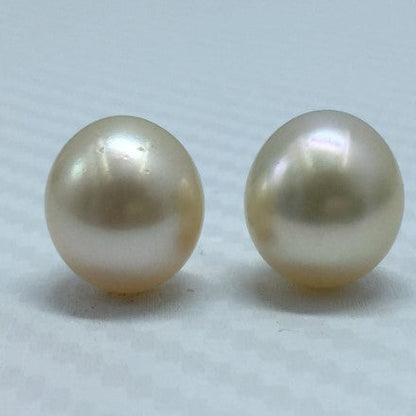 South Sea Pearl | Cream Color| Button Shape| 11.25 MM (Approx.) Size