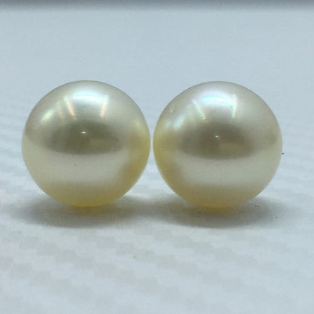 South Sea Pearl | Cream Color| Button Shape| 12 MM (Approx.) Size