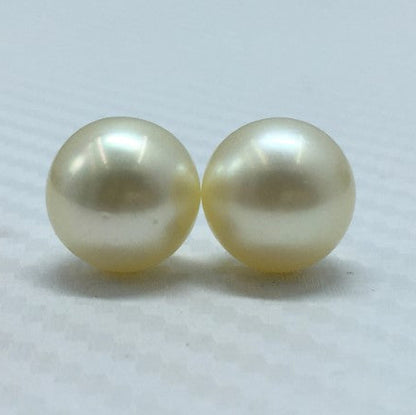 South Sea Pearl | Cream Color| Oval Shape| 12MM (Approx.) Size |