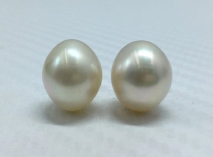 South Sea Pearl | White\ Cream; Color | Button Shape| 12.5MM (Approx.) Size