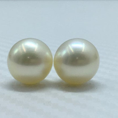 South Sea Pearl | Cream Color| Button Shape| 12 MM (Approx.) Size