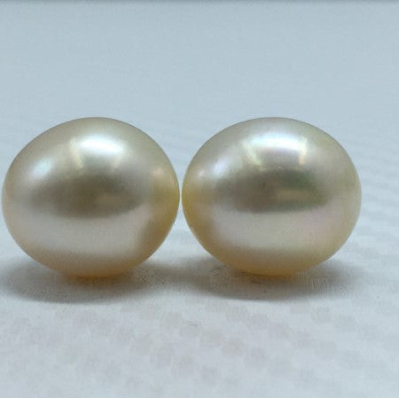 South Sea Pearl | Cream Color | Drop Shape| 13MM (Approx.) Size