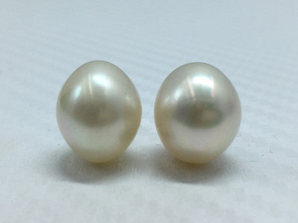 South Sea Pearl | White\ Cream; Color | Button Shape| 12.5MM (Approx.) Size