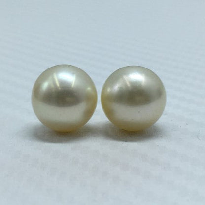 South Sea Pearl | Cream Color| Near Round Shape| 11.5MM  Size