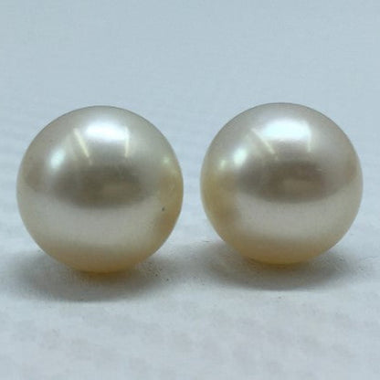 South Sea Pearl | White Color | Button Shape| 12.25MM (Approx.) Size