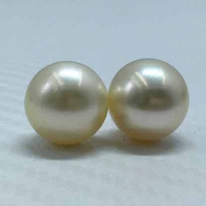 South Sea Pearl | Cream Color | Near Round Shape| 12.60MM  Size
