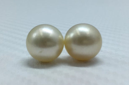 South Sea Pearl | Cream Color | Near Round Shape| 11.25MM