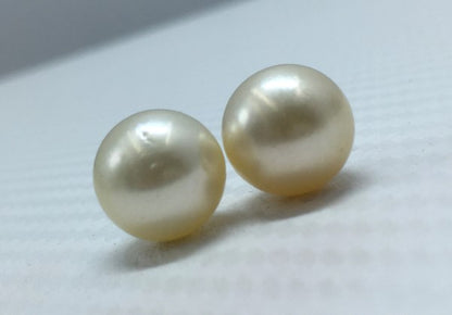 South Sea Pearl | Cream Color | Near Round Shape| 11.25MM