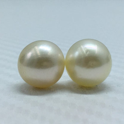 South Sea Pearl | Cream Color | Near Round Shape| 11.5MM  Size
