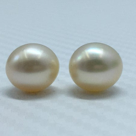 South Sea Pearl | Cream Color| Button Shape| 11.25 MM (Approx.) Size