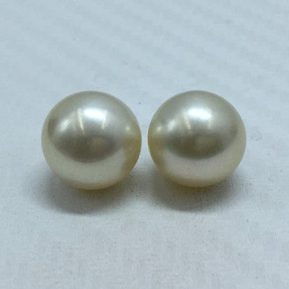 South Sea Pearl | Cream Color| Near Round Shape| 11.5MM  Size