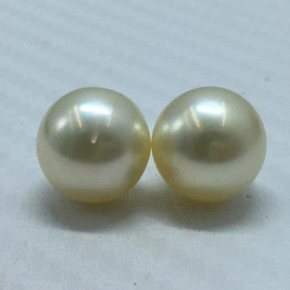 South Sea Pearl | Cream Color| Oval Shape| 12MM (Approx.) Size |
