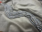 Freshwater Pearl , Grey Color, Potato Shape, 6-6.5m Size