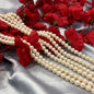 Freshwater Pearl , White Color, Round Shape, 7-8mm Size