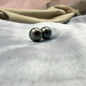 Natural Loose Tahitian Black Pearl | Round Genuine Cultured Pearl | High Luster Pearl for Fine Jewelry Making