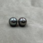 Natural Loose Tahitian Black Pearl | Round Genuine Cultured Pearl | High Luster Pearl for Fine Jewelry Making