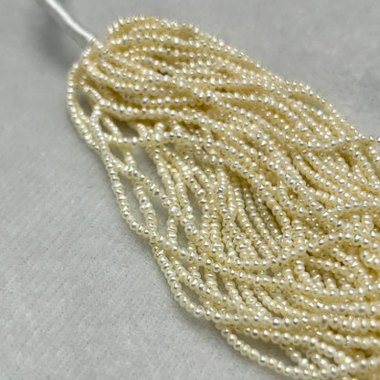Fresh Water Pearl, Cream Color, Near Round Shape, 1.9 MM Size