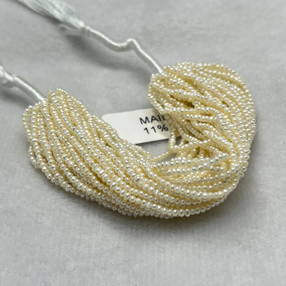 Fresh Water Pearl, Cream Color, Near Round Shape, 1.9 MM Size