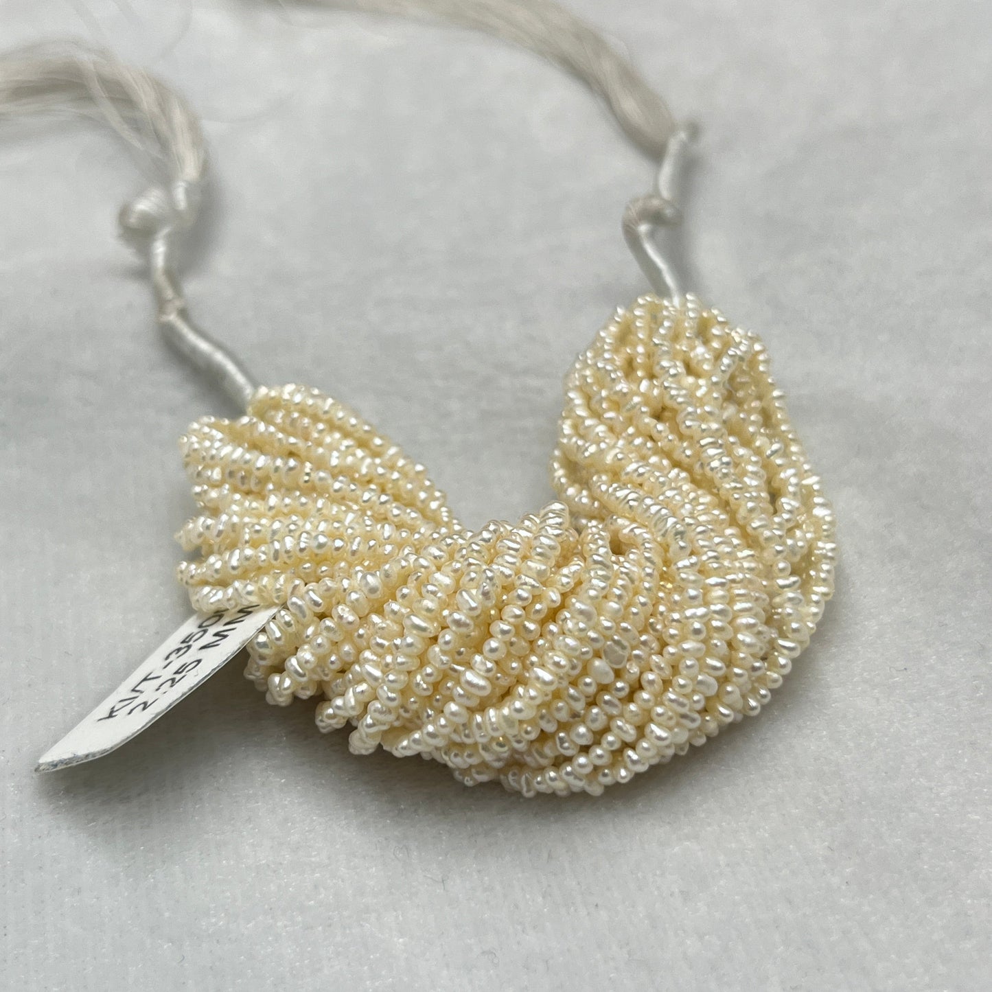 Fresh Water Pearl, Cream Color, Uneven Shape, 2.25 MM Size