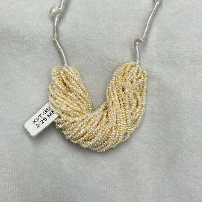 Fresh Water Pearl, Cream Color, Uneven Shape, 2.25 MM Size