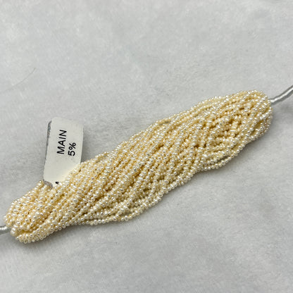 Fresh Water Pearl, Cream Color, Uneven Shape, 2.25 MM Size