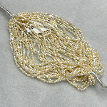 Fresh Water Pearl, Cream Color, Uneven Shape, 2.25 MM Size