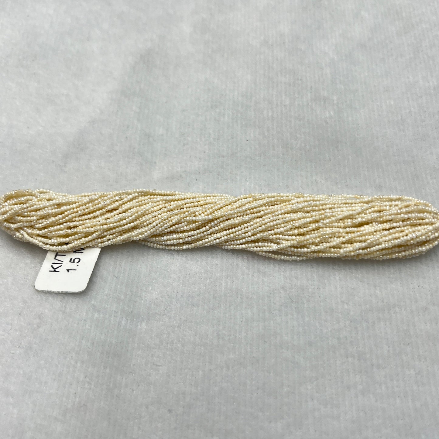 Fresh Water Pearl, Light Yellow Color, Near Round Shape, 1.5MM (Approx.)