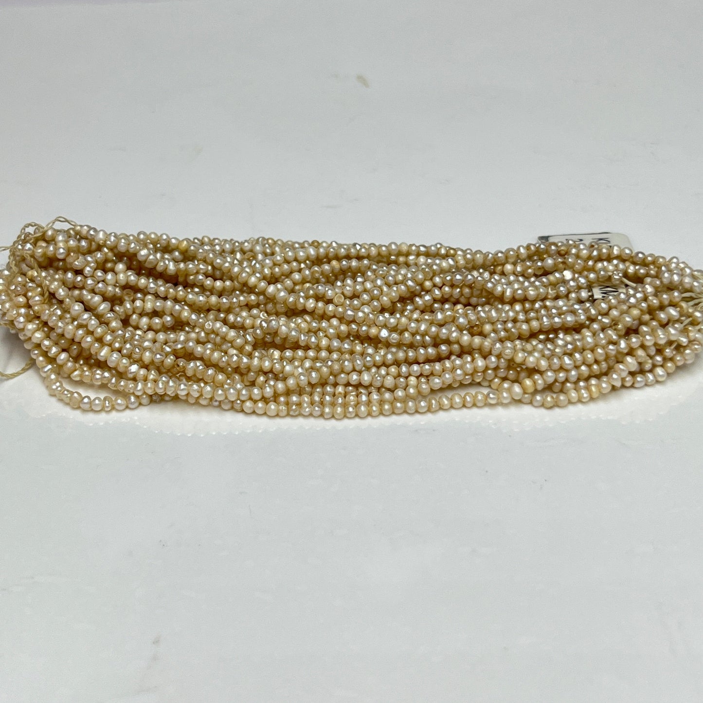 Fresh Water Pearl, Basra Color, Near Round Shape, 2.25 MM Size