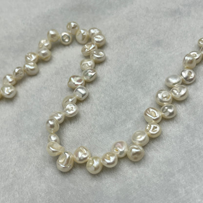Fresh Water Pearl, Off White Color, Fancy Shape, 6-8 MM Size