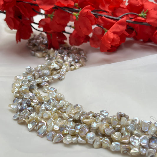 Fresh Water Pearl, Multicolor, Fancy Shape, Uneven Size
