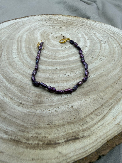 Freshwater Pearl Necklace, Bracelet Jewelry Set