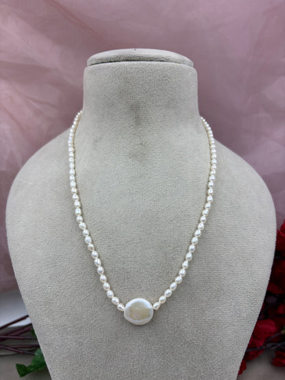 Freshwater Pearl Necklace, Bracelet & Earrings Jewelry Set