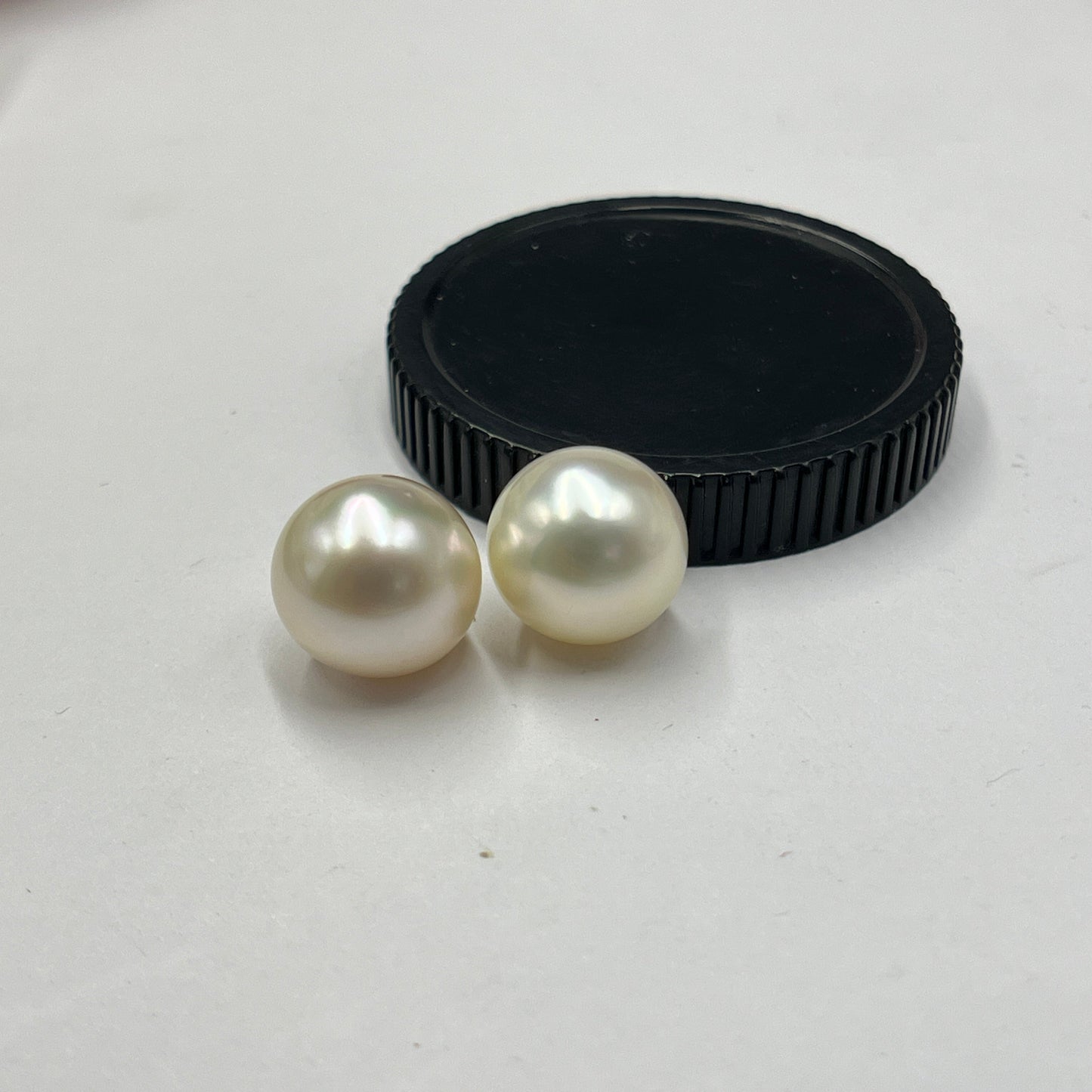 South Sea Pearl | Cream Color| Button Shape| 11.5MM  Size