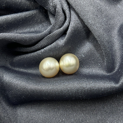 South Sea Pearl | Cream Color| Oval Shape| 11.25MM Size