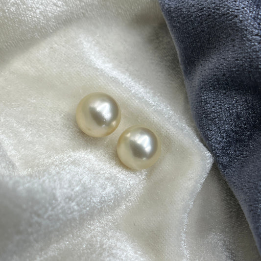 South Sea Pearl | Cream Color| Oval Shape| 11.25MM (Approx.) Size