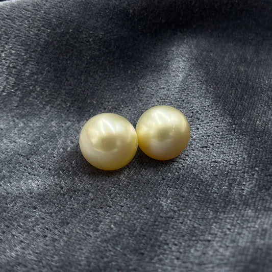 South Sea Pearl | Cream Color | Oval Shape| 11.5MM Size