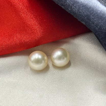 South Sea Pearl | Cream Color | Near Round Shape| 11.25MM