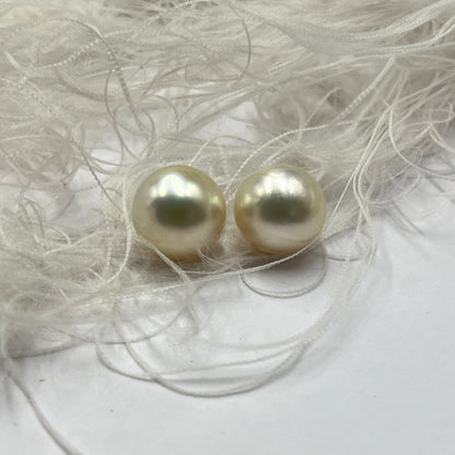 South Sea Pearl | Cream Color | Near Round Shape| 11MM (Approx.) Size